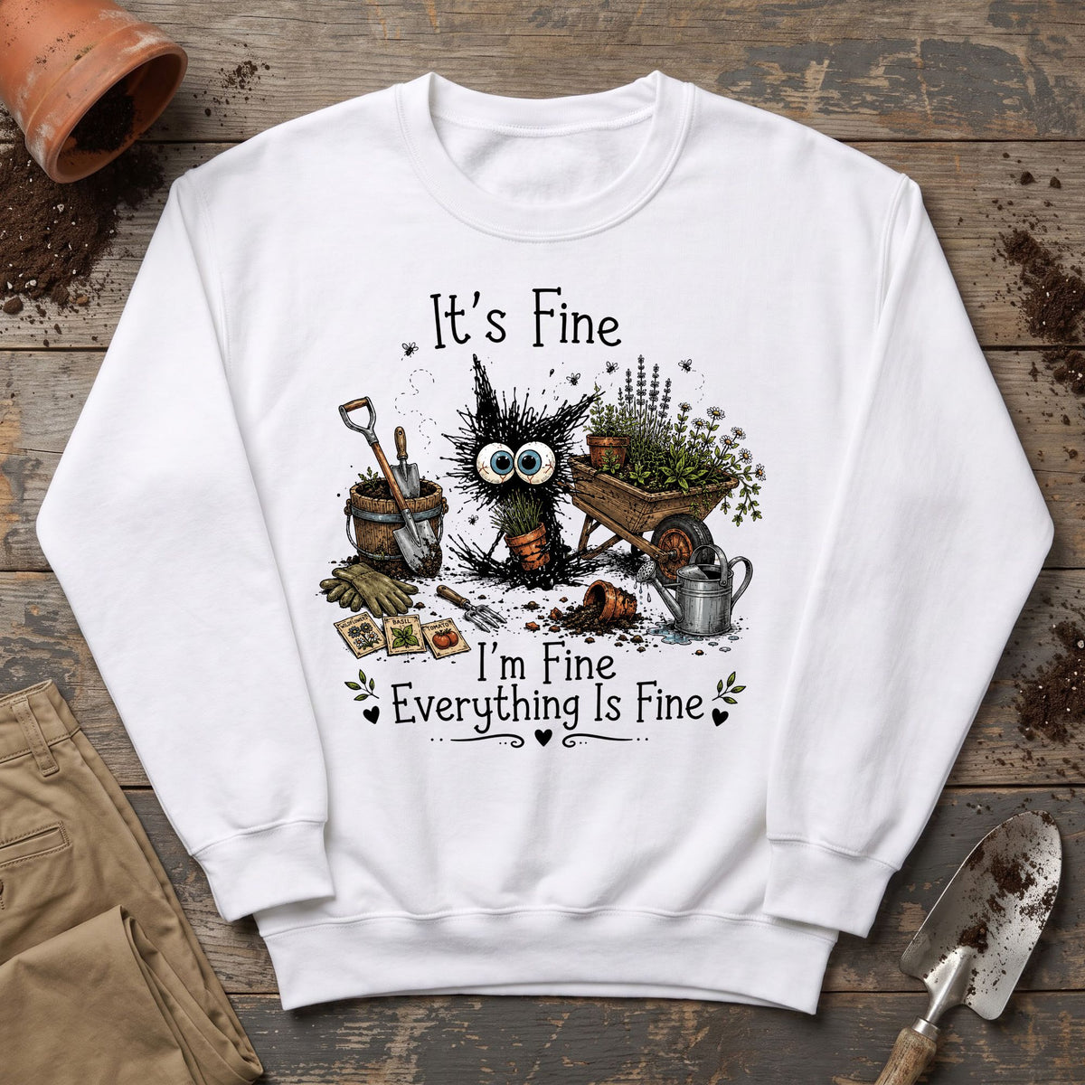 Garden Meltdown Sweatshirt