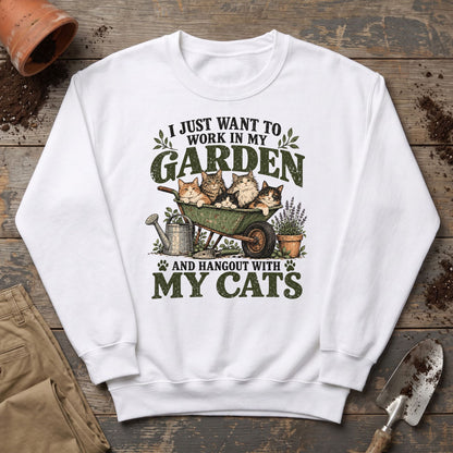 Garden Cat Life Sweatshirt