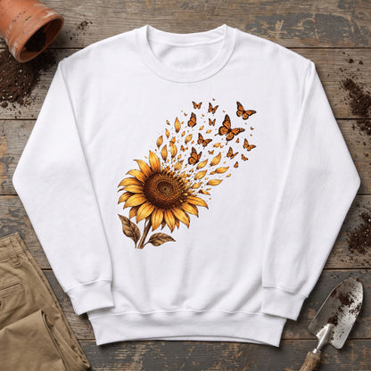 Monarch Sunflower Sweatshirt