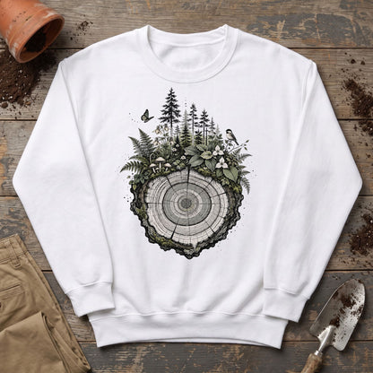Forest Growth Rings Sweatshirt