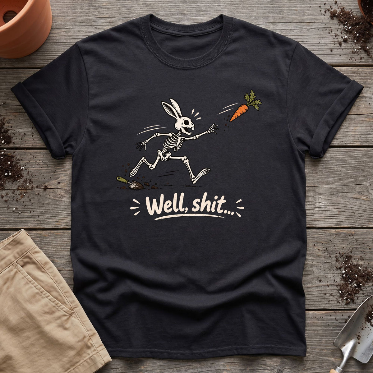 Well Shit Bunny T-Shirt
