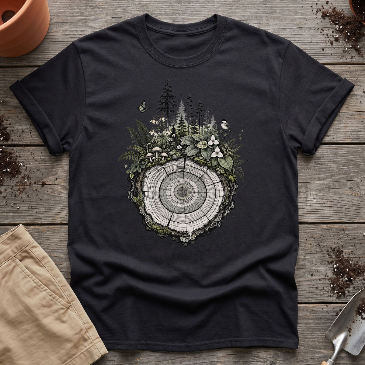 Forest Growth Rings T-Shirt
