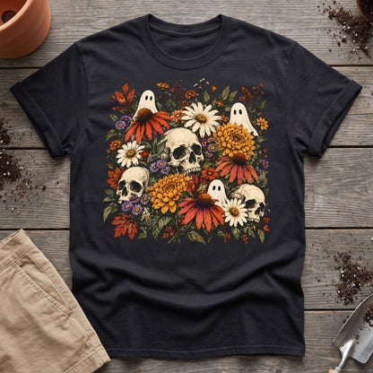 Ghostly Garden Blooms T-Shirt