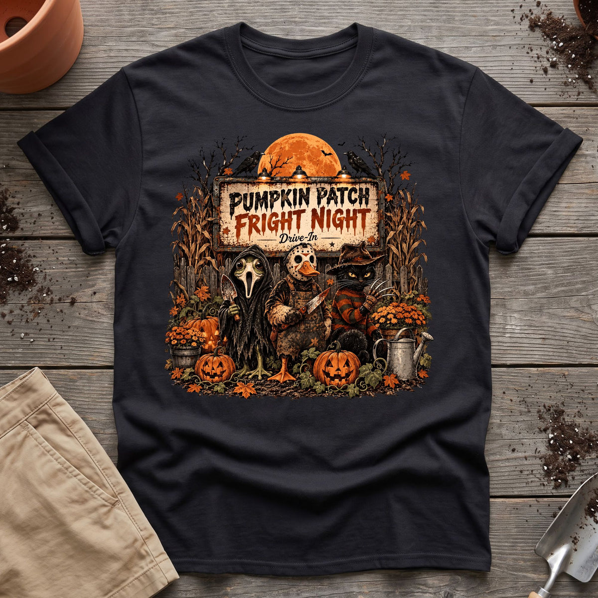 Pumpkin Fright Night T-Shirt