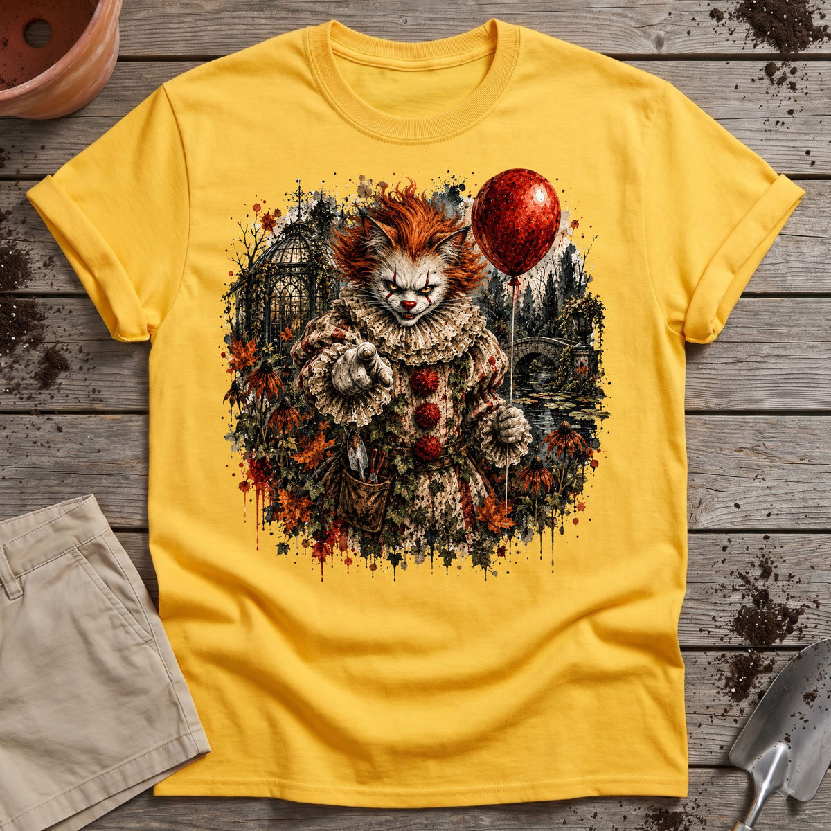 Nightmare Garden Cat T-Shirt