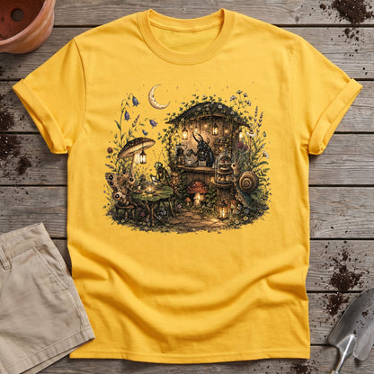 Moonlit Garden Café T-Shirt