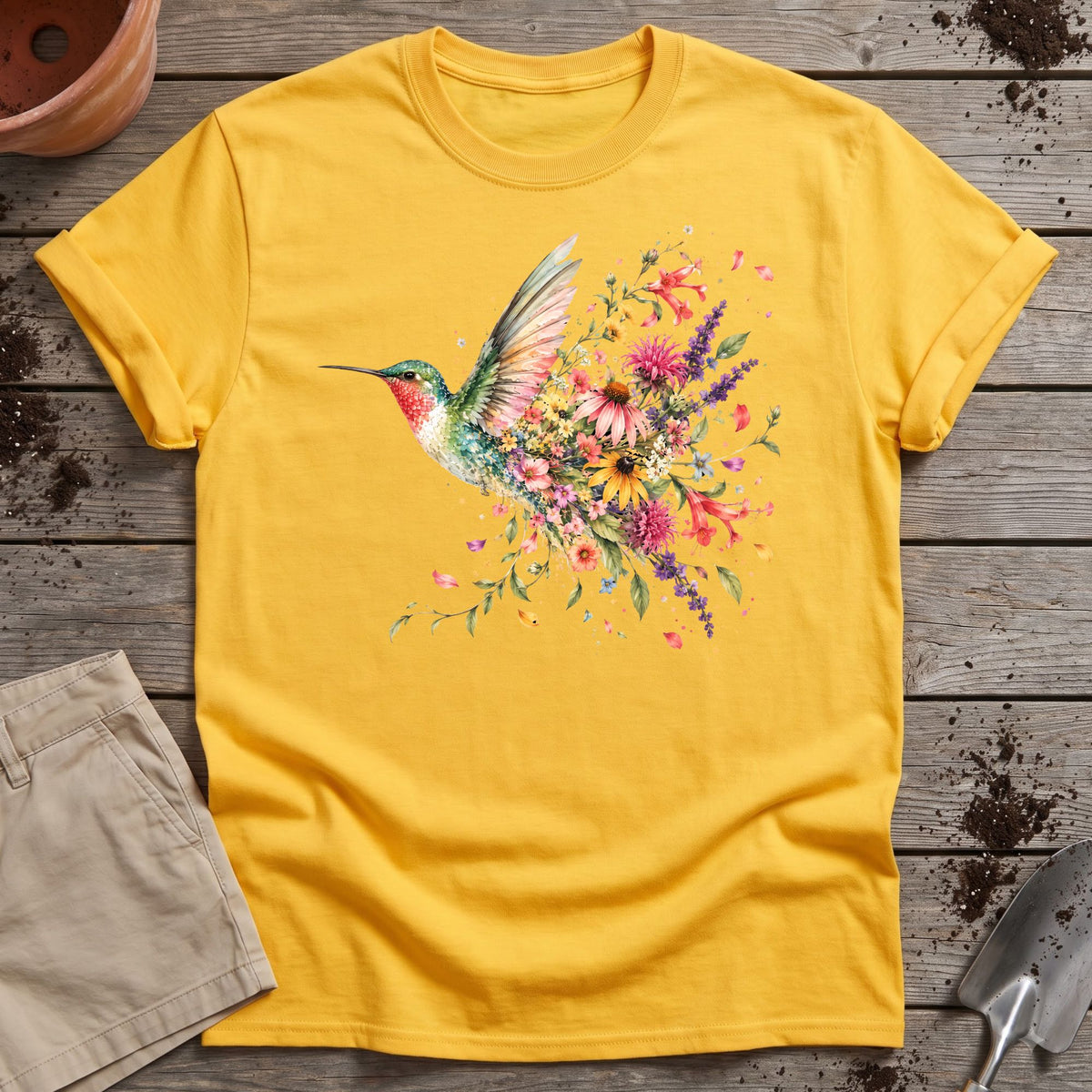 Hummingbird in Bloom T-Shirt