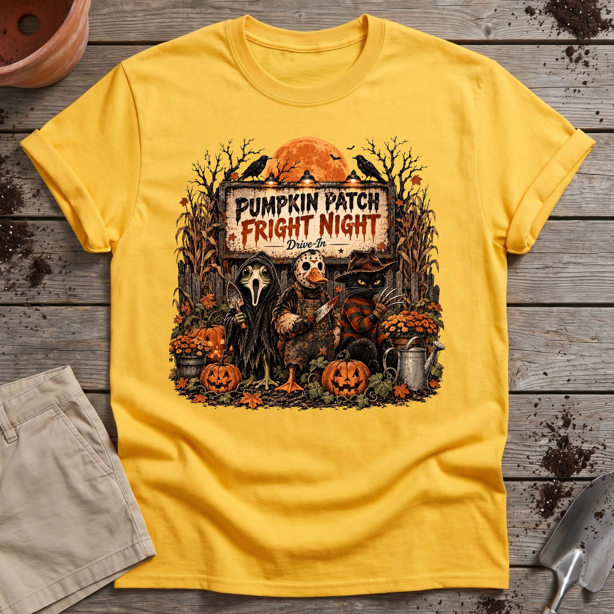 Pumpkin Fright Night T-Shirt