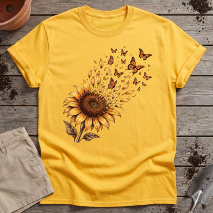 Monarch Sunflower T-Shirt