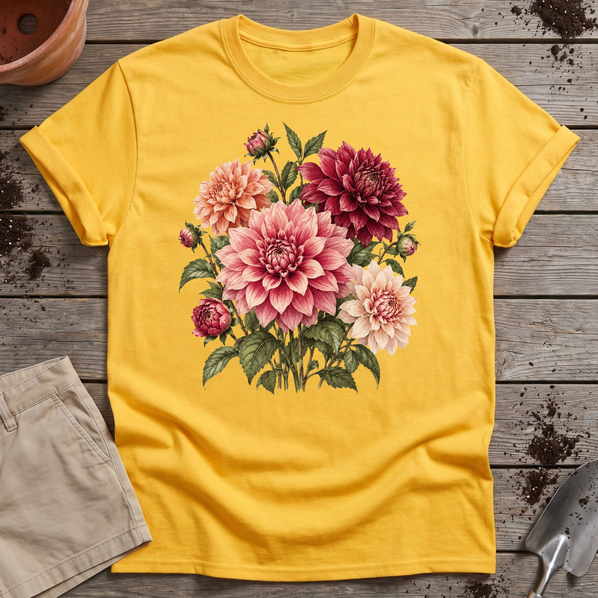 Dahlia Bouquet T-Shirt