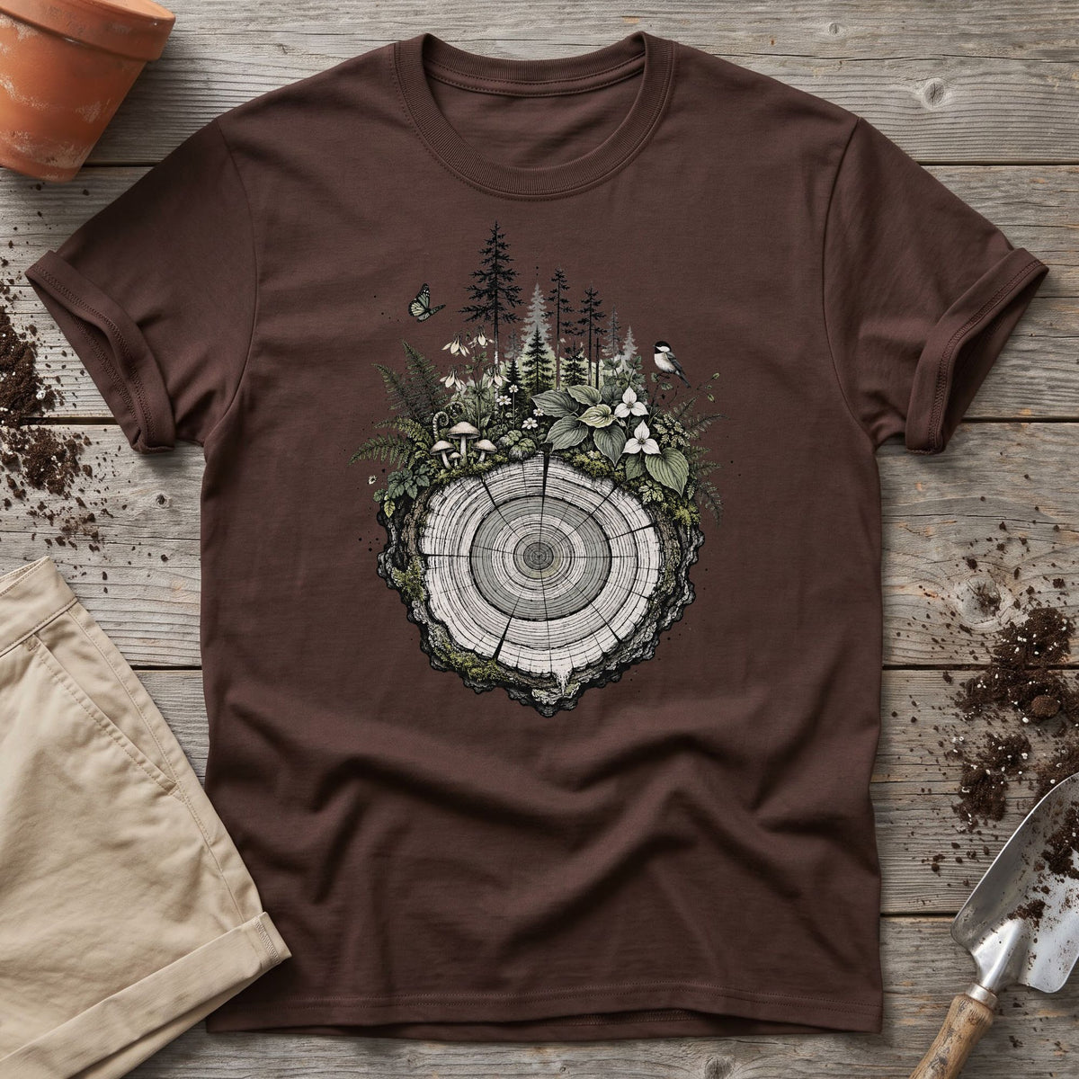 Forest Growth Rings T-Shirt