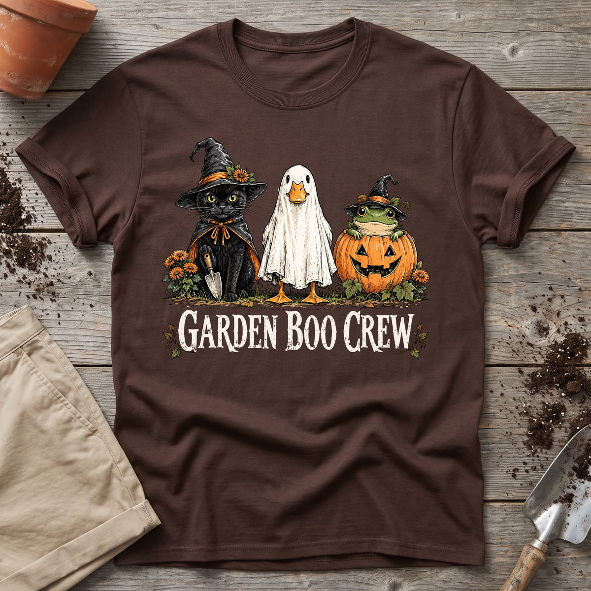 Garden Boo Crew T-Shirt