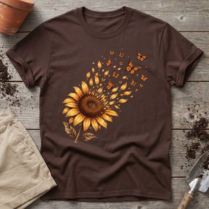 Monarch Sunflower T-Shirt