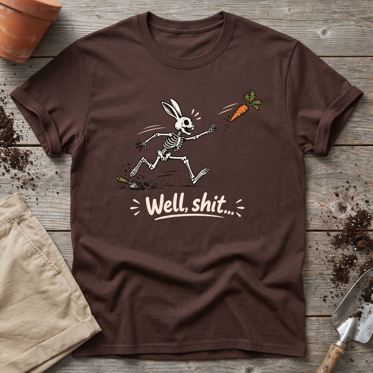 Well Shit Bunny T-Shirt