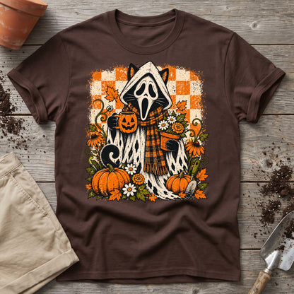 Spooky Garden Cat T-Shirt
