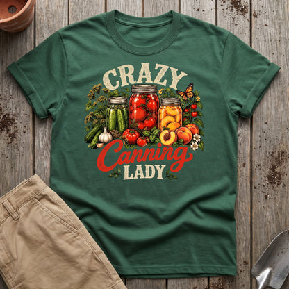Crazy Canning Lady T-Shirt