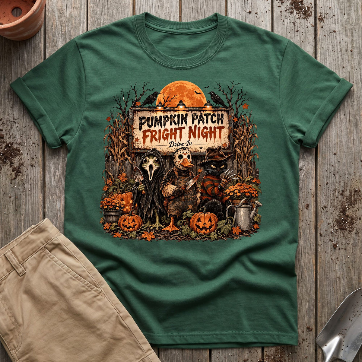 Pumpkin Fright Night T-Shirt