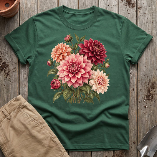 Dahlia Bouquet T-Shirt