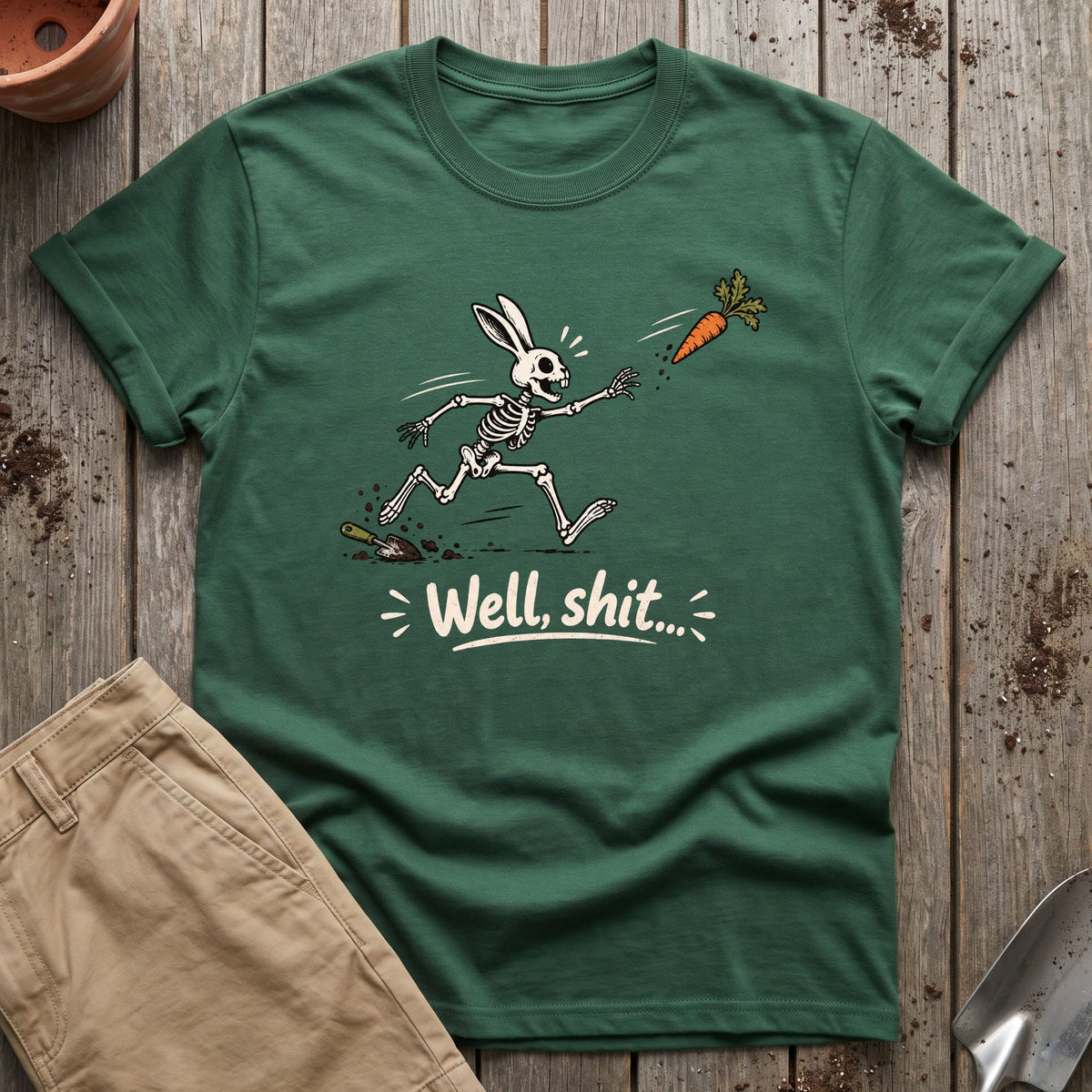 Well Shit Bunny T-Shirt