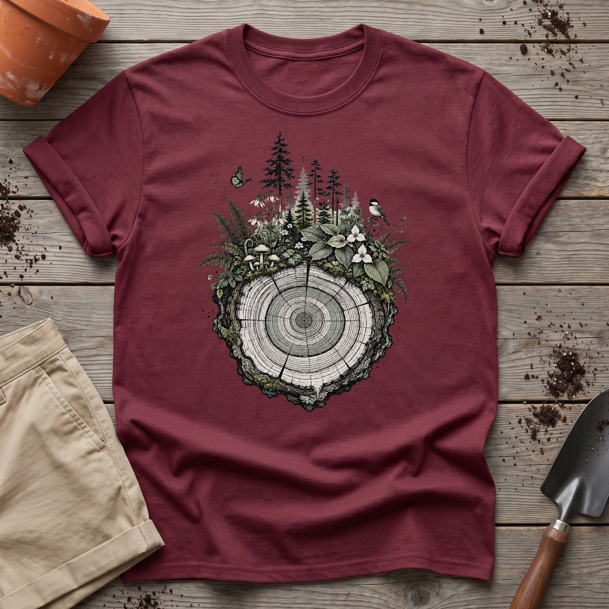 Forest Growth Rings T-Shirt