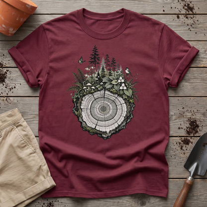 Forest Growth Rings T-Shirt