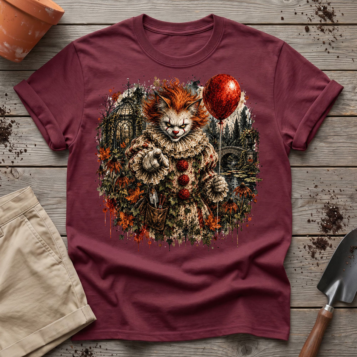 Nightmare Garden Cat T-Shirt