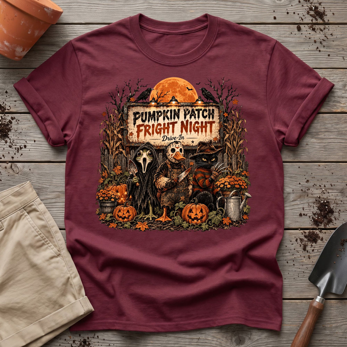 Pumpkin Fright Night T-Shirt
