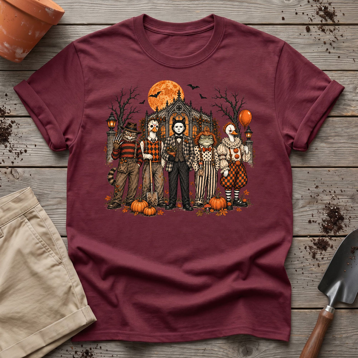Spooky Garden Lineup T-Shirt