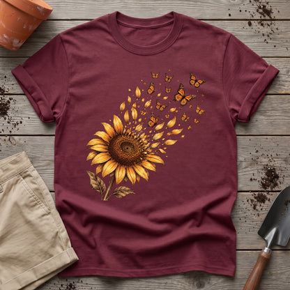 Monarch Sunflower T-Shirt