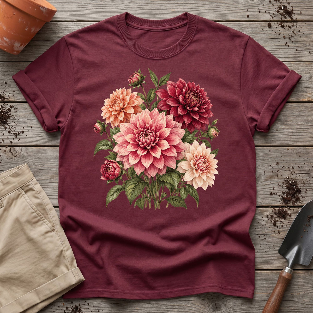 Dahlia Bouquet T-Shirt
