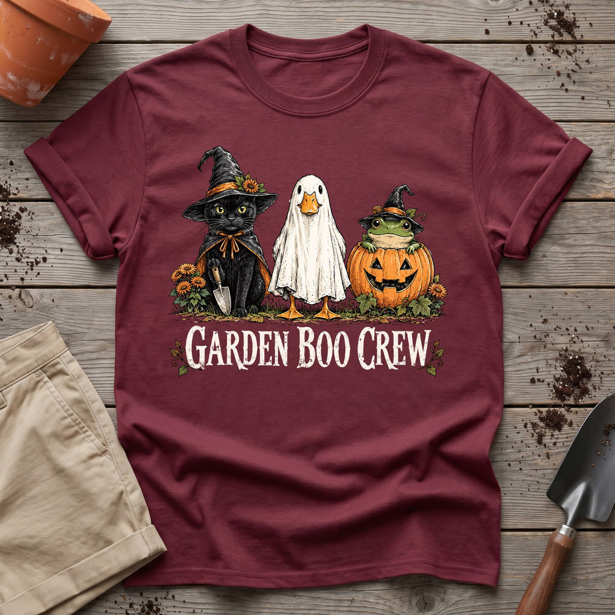 Garden Boo Crew T-Shirt