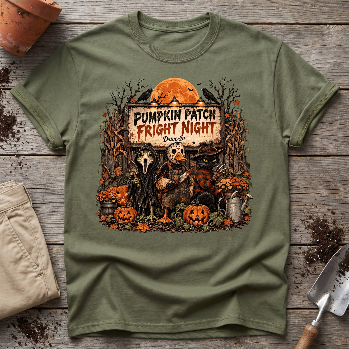 Pumpkin Fright Night T-Shirt