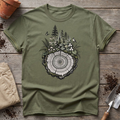 Forest Growth Rings T-Shirt