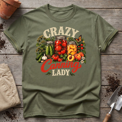 Crazy Canning Lady T-Shirt