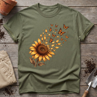 Monarch Sunflower T-Shirt