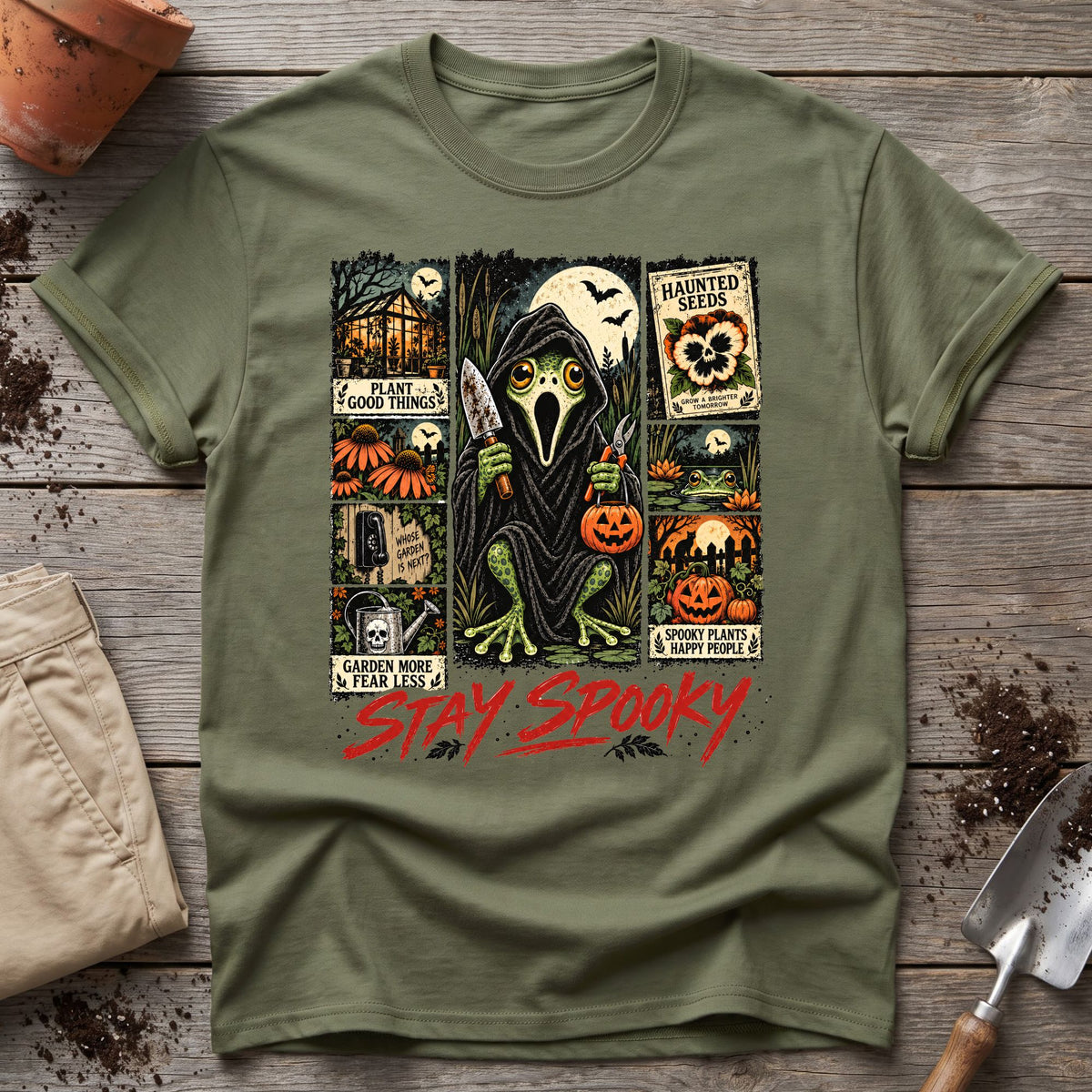 Stay Spooky Gardener T-Shirt