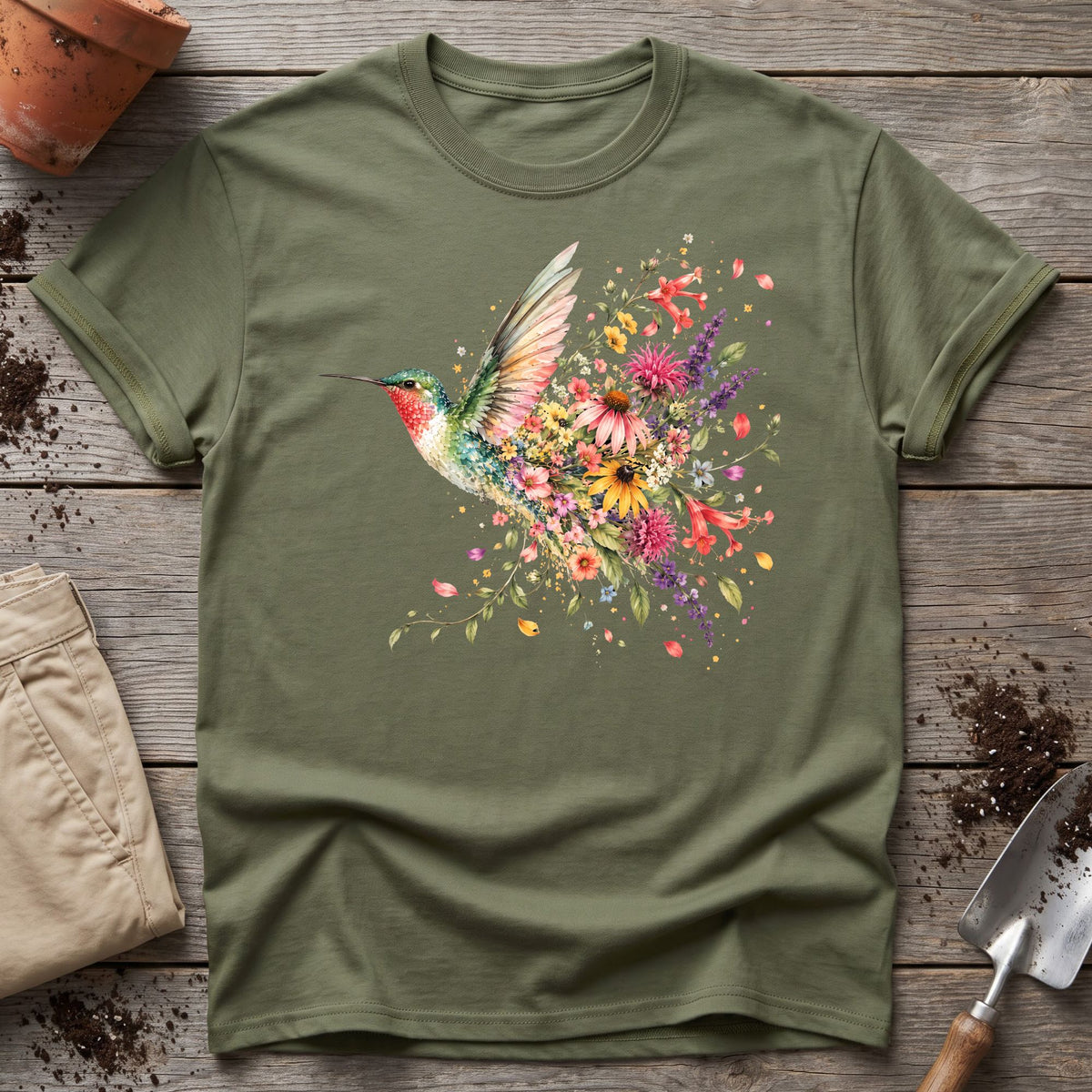 Hummingbird in Bloom T-Shirt
