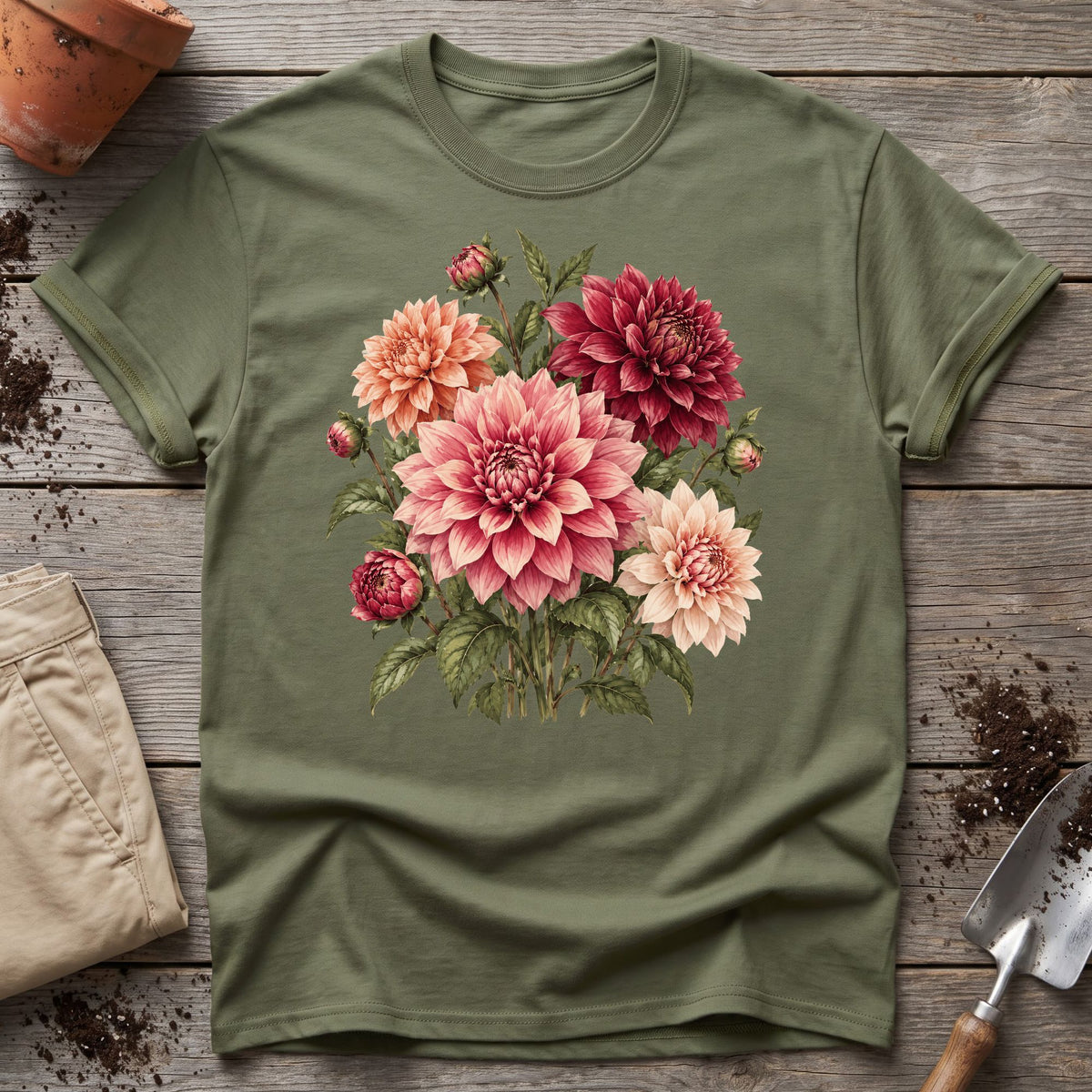 Dahlia Bouquet T-Shirt