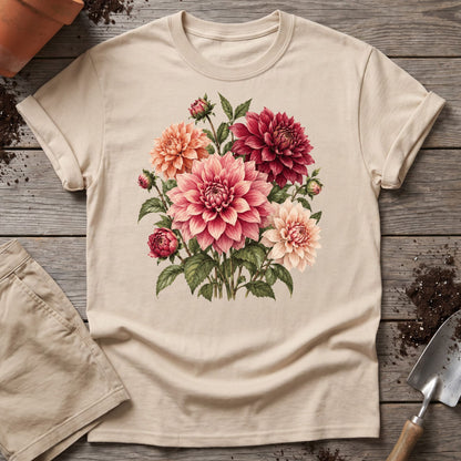 Dahlia Bouquet T-Shirt