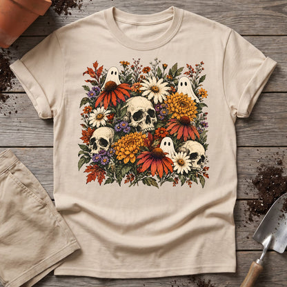 Ghostly Garden Blooms T-Shirt