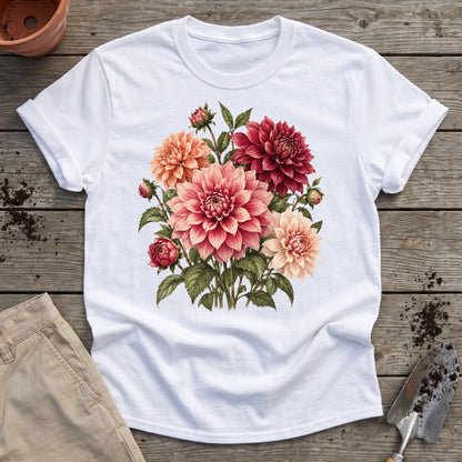 Dahlia Bouquet T-Shirt