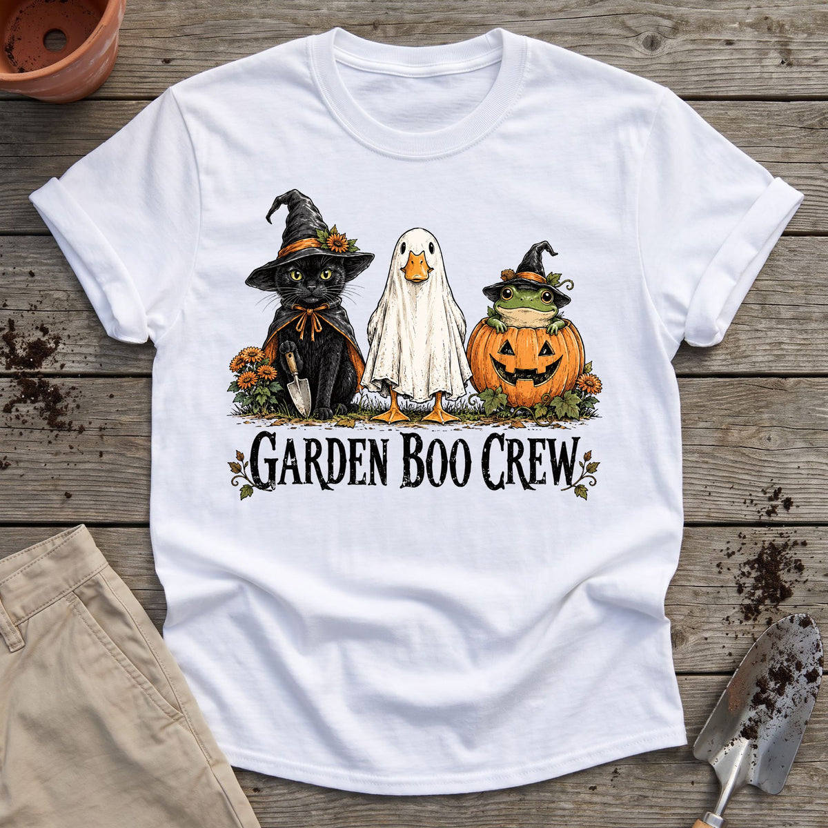 Garden Boo Crew T-Shirt