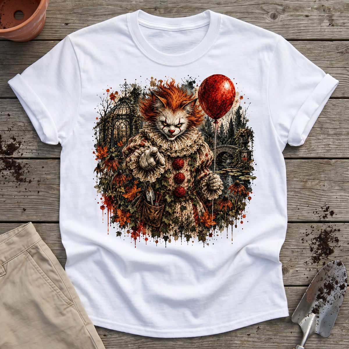 Nightmare Garden Cat T-Shirt