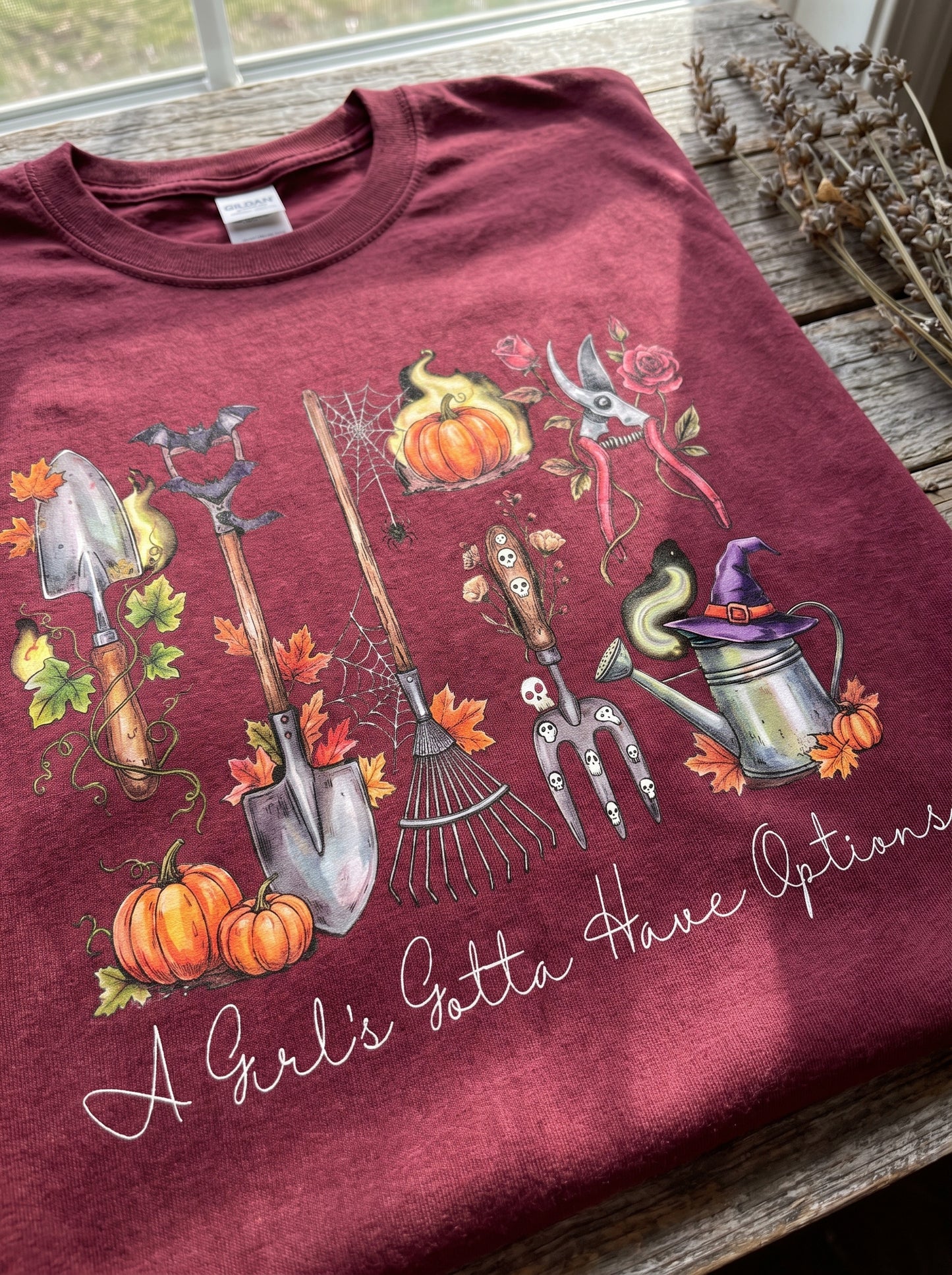 Halloween Garden Tools T-Shirt