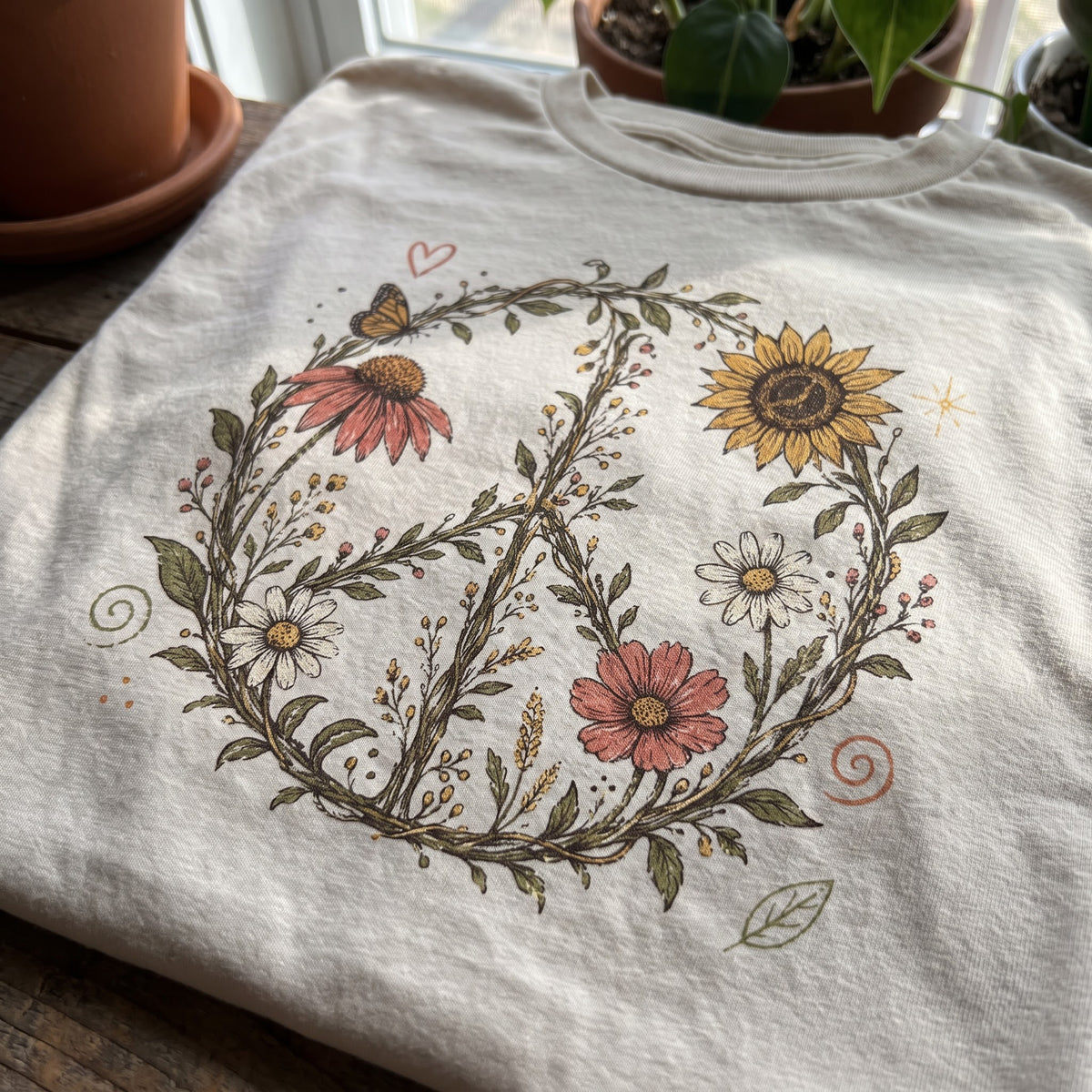 Wildflower Peace T-Shirt