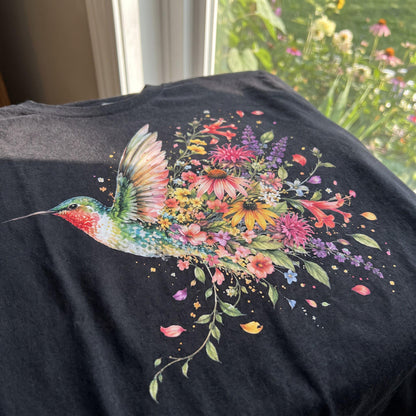 Hummingbird in Bloom T-Shirt