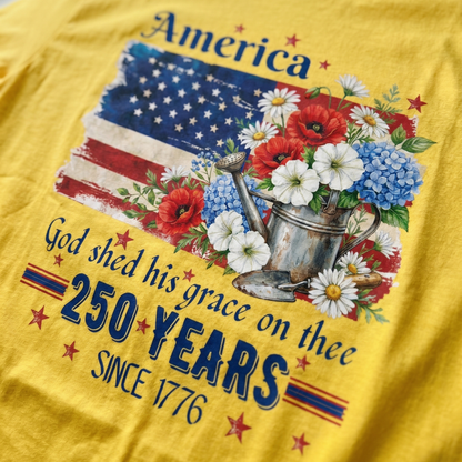 Grace in Bloom America T-Shirt