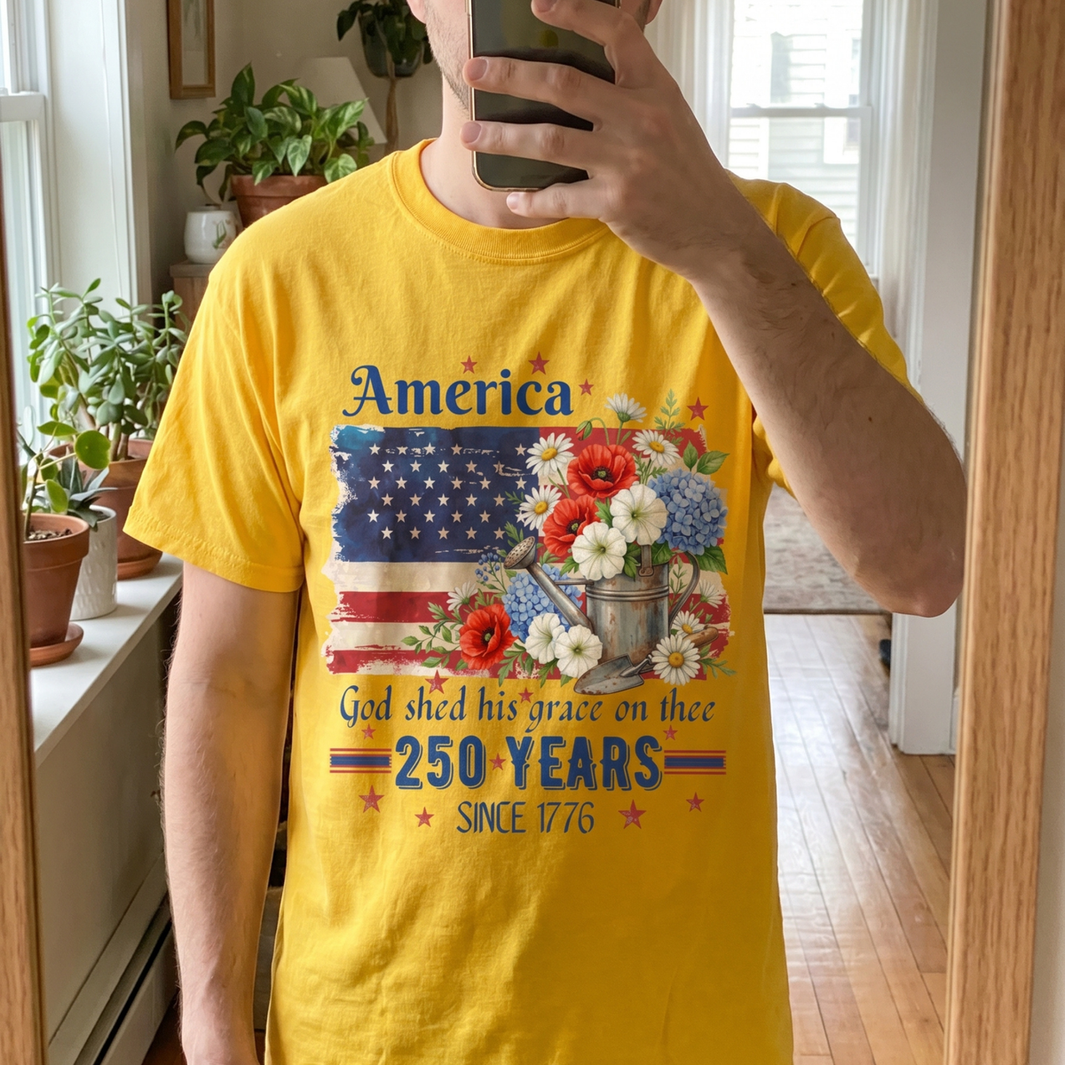 Grace in Bloom America T-Shirt