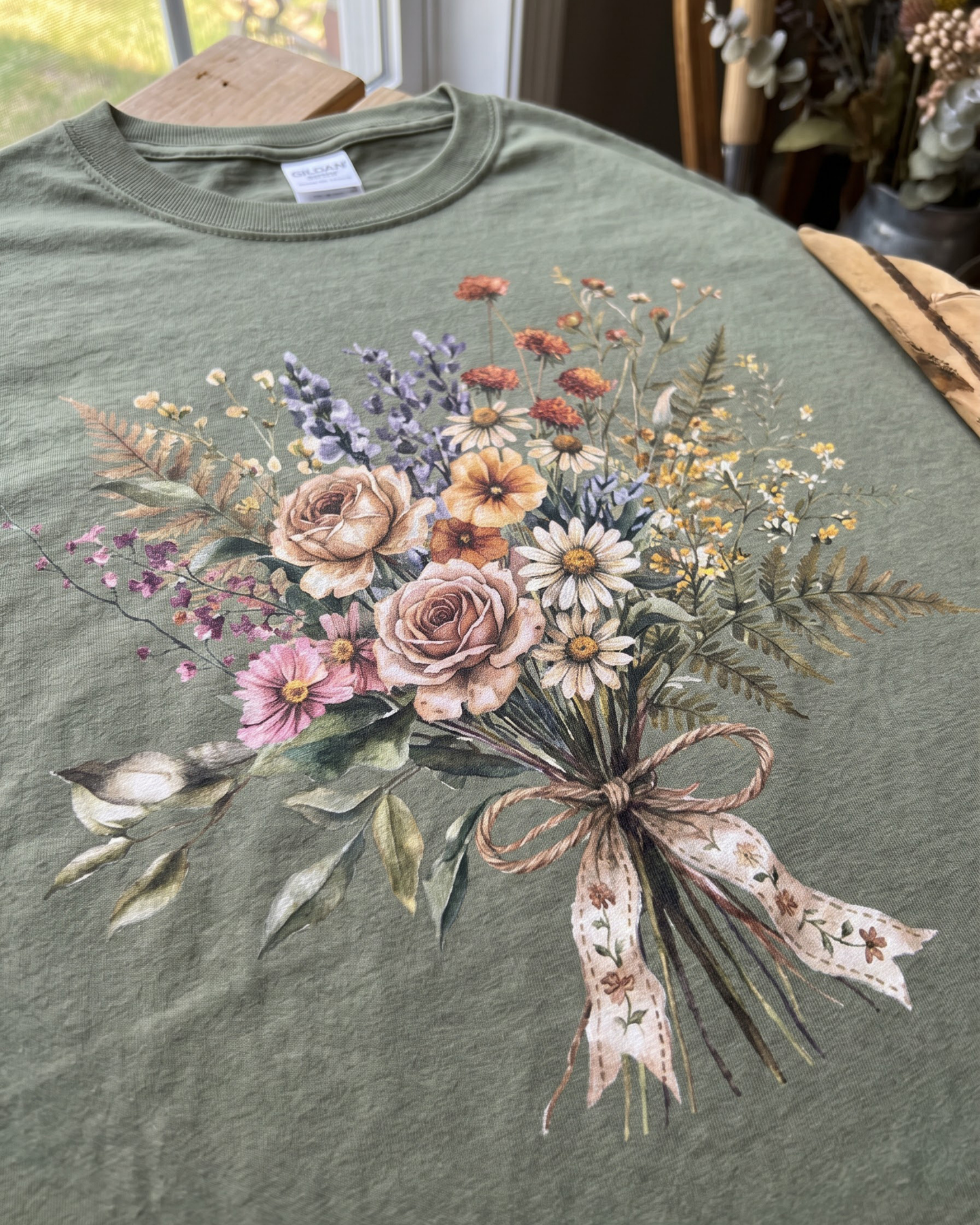 Floral Bouquet Botanical T-Shirt