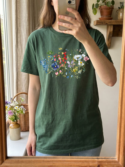 Wildflower Meadow Botanical T-Shirt